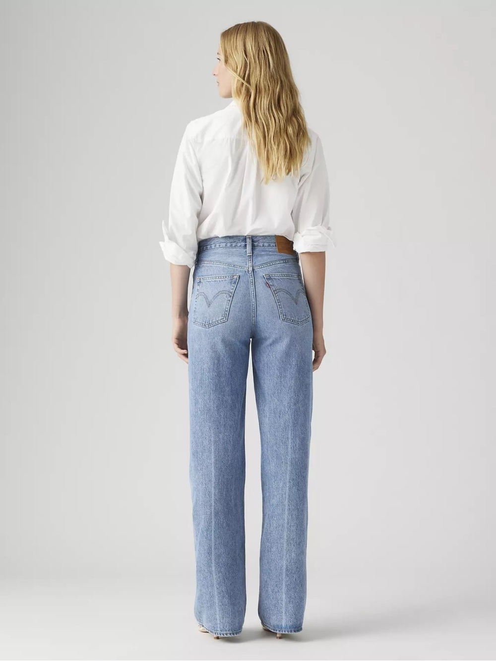 Levi’s Size 25 Ribcage Wide Leg Jeans - Picture 2 of 16